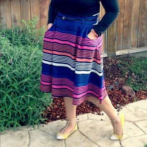 Old Navy Striped Skirt